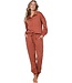 ladies autumn brown home suit 'soft slumber'