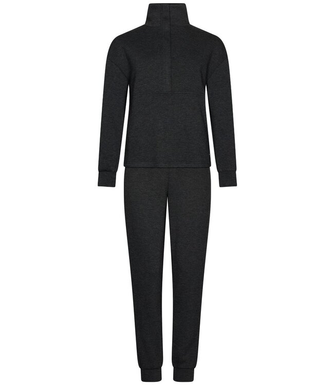 ladies slate grey home suit 'soft slumber'
