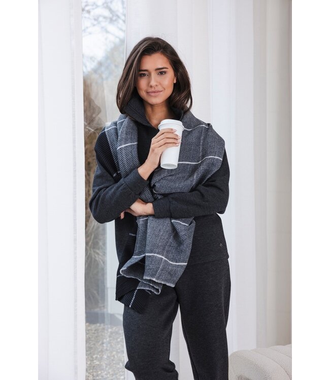 ladies slate grey home suit 'soft slumber'