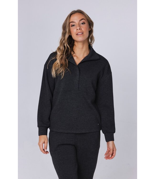 ladies slate grey home suit 'soft slumber'