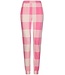 pink polar fleece lounge pyjama set 'chunky checks'