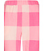 pink polar fleece lounge pyjama set 'chunky checks'