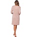 Warm, fleece lounge-nachthemd 'crazy bubbles'