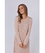 Warm, fleece lounge-nachthemd 'crazy bubbles'