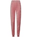 soft velvet home lounge pyjama with cuffs 'horizontal stripes'