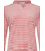 soft velvet home lounge pyjama with cuffs 'horizontal stripes'