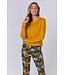 Dames pyjama set met lange mouwen van katoen-modal 'forest flowers'