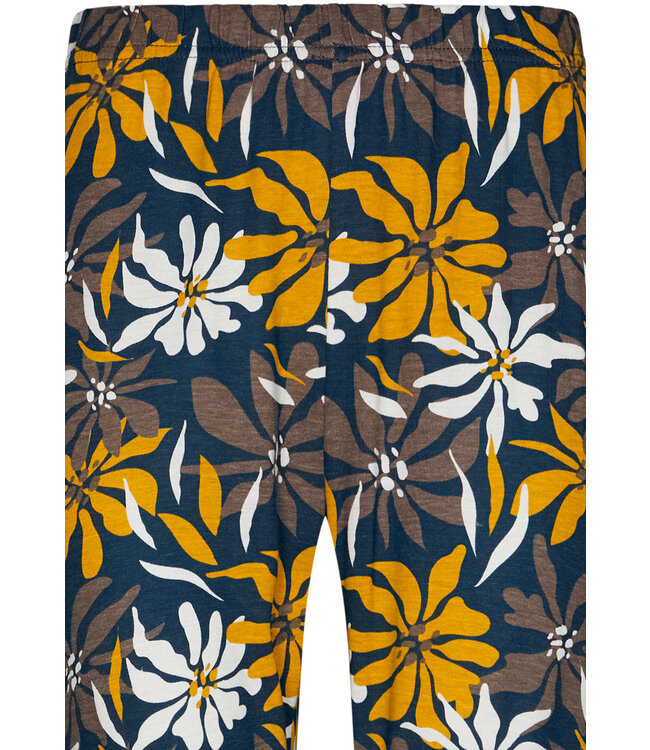 ladies cotton-modal long sleeved pyjama set 'forest flowers'