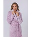 soft teddy fleece ladies morning gown with shawlcollar 'fabulous teddy bear'