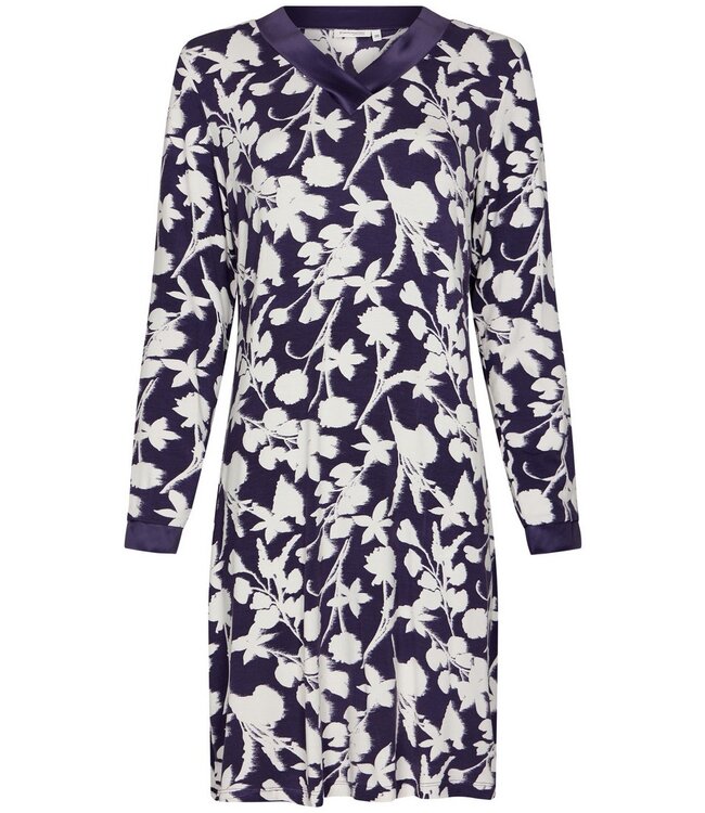 ecovero viscose, luxury lounge nightdress 'floral garden'