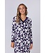 Luxe, lounge nachthemd van ecovero viscose 'floral garden'