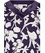 Luxe, lounge nachthemd van ecovero viscose 'floral garden'