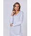 long sleeve organic cotton nightdress with buttons 'little dotty circles'