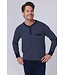 men's long sleeve organic cotton pyjama set with buttons 'brick blocks'