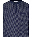 men's long sleeve organic cotton pyjama set with buttons 'brick blocks'