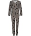 Pastunette Premium ladies wide v-neck luxury lounge pyjama set 'abstract art'