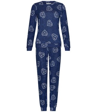 Rebelle Warme fleece lounge-pyjama 'snow time'