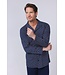men's full button organic cotton pyjama 'brick blocks'