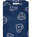 ladies warm fleece home lounge-nightdress 'snow time'