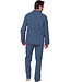 men's 100% cotton flannel full button pyjama 'coloured circles'