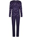 Pastunette Premium Luxe lounge pyjama met knopen van ecovero viscose 'floral garden'
