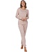 Warme, fleece lounge-pyjama 'crazy bubbles'