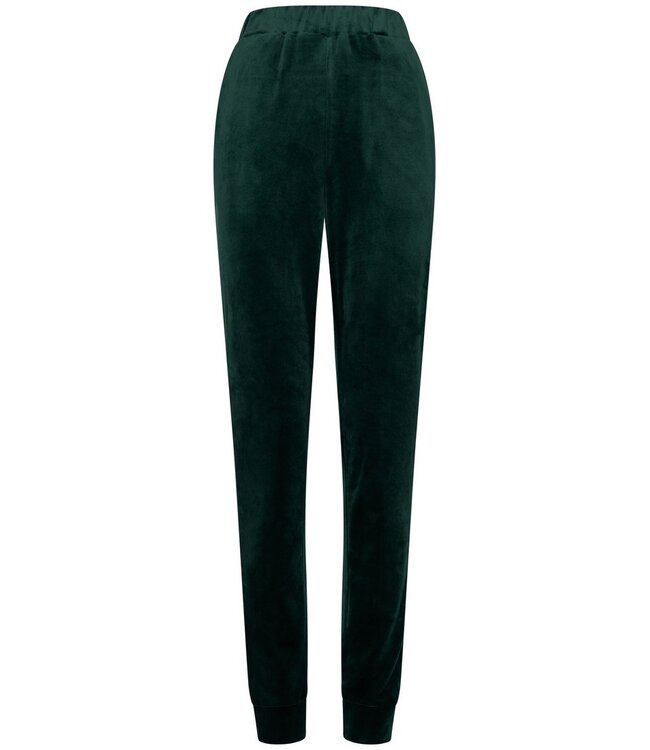 forest green velvet lounge pyjama set 'chic comfort'