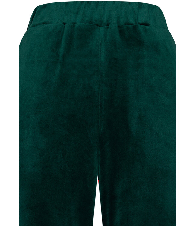 forest green velvet lounge pyjama set 'chic comfort'