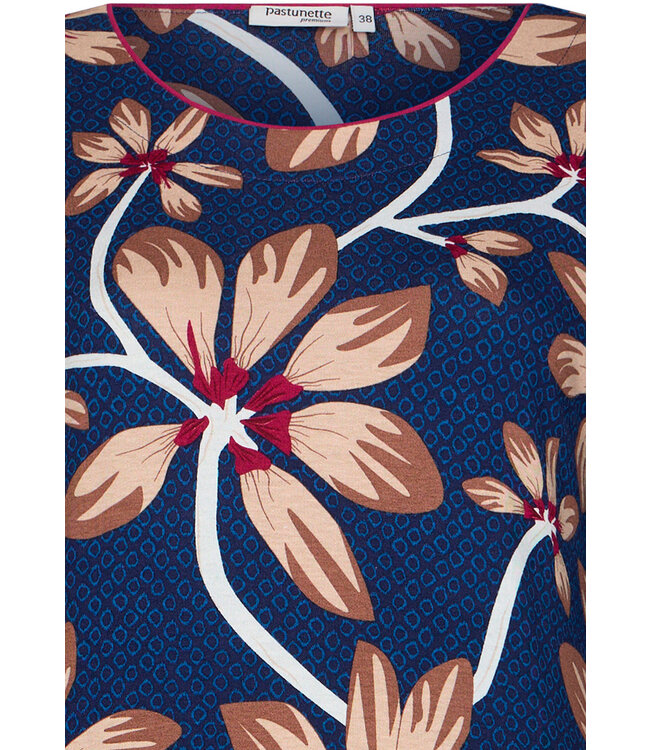 viscose elastane -mix nightdress 'passion flower'