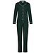 Pastunette Premium Luxe doorknoop damespyjama van katoen-interlock 'chic green beauty'