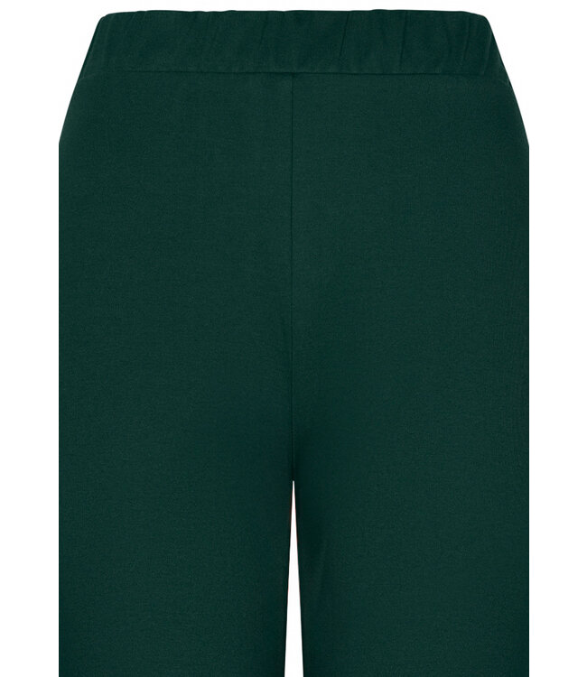 ladies luxury full button cotton interlock pyjama 'chic green beauty