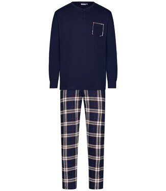 Pastunette for Men Modieuze herenpyjamaset met knopen 'modern checks'