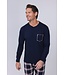 men's trendy pyjama set with buttons 'modern check's