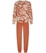 Luxe dames pyjama met lange mouwen 'watercolour art'