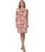 ladies luxury long sleeve nightdress 'watercolour art'