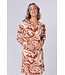 ladies luxury long sleeve nightdress 'watercolour art'
