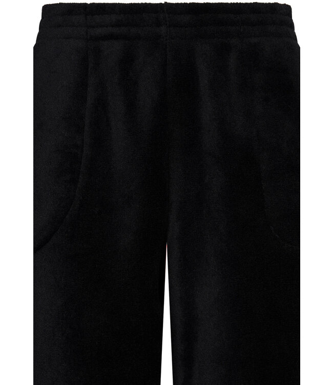 warm coral fleece lounge home suit with zip 'abstract art'