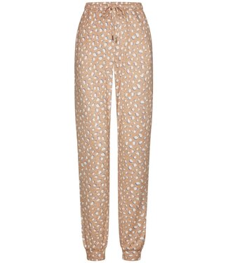 Rebelle Mix & Match warme fleece lounge broek met boorden 'crazy bubbles'
