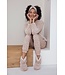 Mix & Match warme fleece lounge broek met boorden 'crazy bubbles'