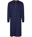 Pastunette for Men Heren nachthemd met lange mouwen en knopen van biologische katoen 'geometric star'