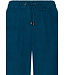 ladies blue terry lounge pyjama set 'forest flowers'
