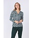 Groene pyjama met knopen 'boutique charm'