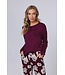 Luxe lounge dames pyjama met knopen 'bold blooms'