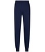 Heren pyjamaset van katoen-polyester-mix met V-hals 'winter ski club'