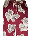 doorknoop dames pyjama van polyester-satijn mix 'bold blooms'