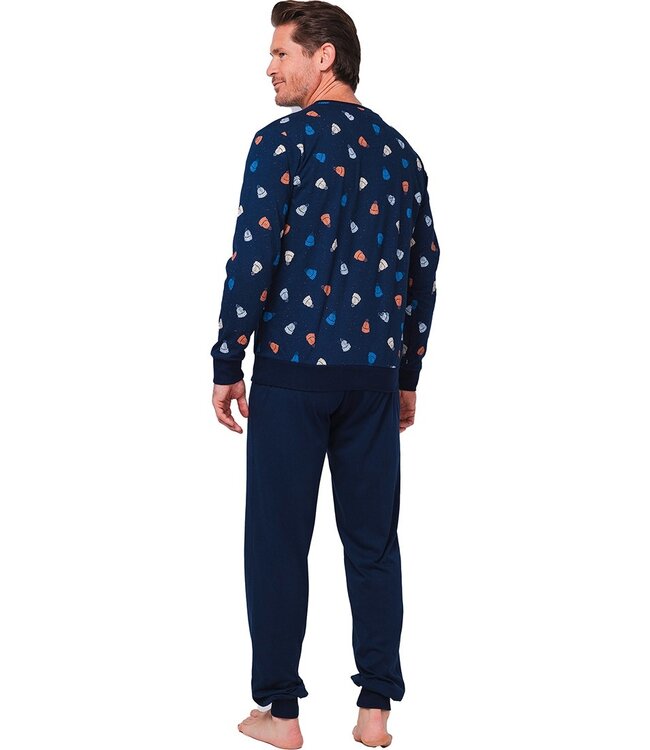 men's cotton-mix pyjama set 'woolly hat'