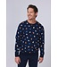 Heren pyjamaset van katoen-polyester-mix 'woolly hat'
