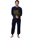 men's velvet home lounge suit 'modern square'