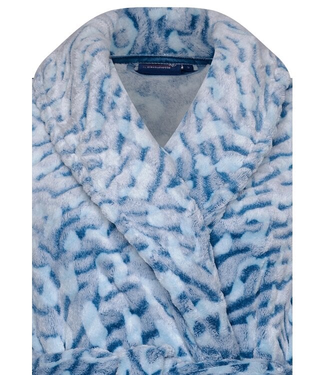 Rebelle dames badjas met shawlkraag