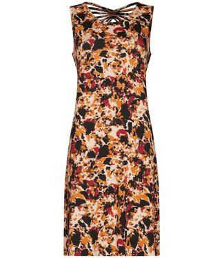 Pastunette Beach mouwloze strandjurk met gekruiste bandjes sunshine flower